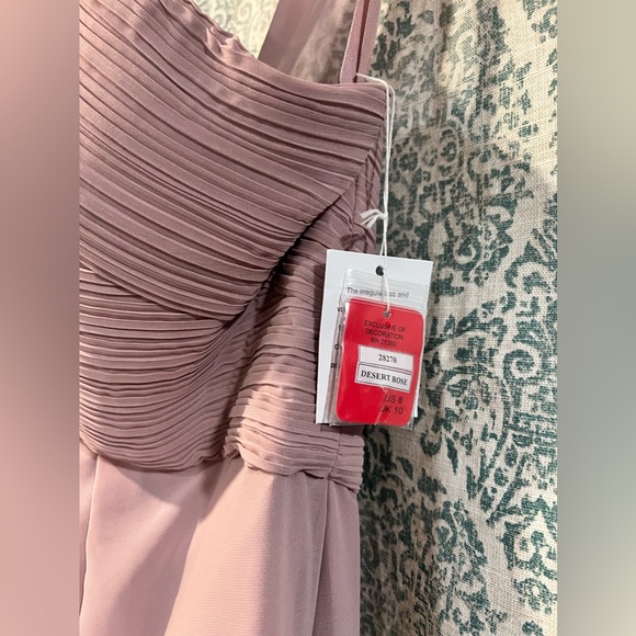 Kennedy Blue Dusty Rose Gown Homecoming Prom Wedding - Picture 7 of 9